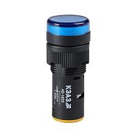Изображение Лампа AD16DS(LED) матрица D16мм син. 220В DC КЭАЗ 357829 
