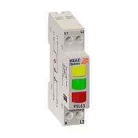 Изображение индикатор фаз световой optidin fsl63 230a ухл3 кэаз 138626 от optidin.ru